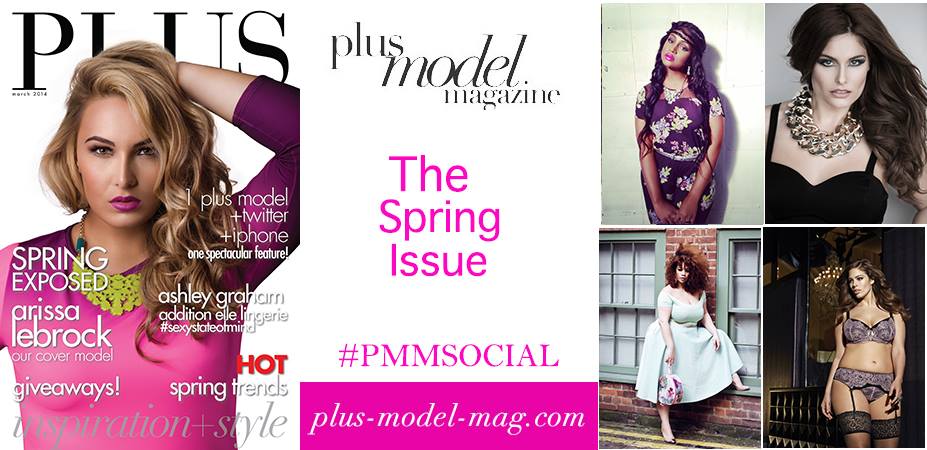 PLUS Model Magazine Spring Fashion Issue