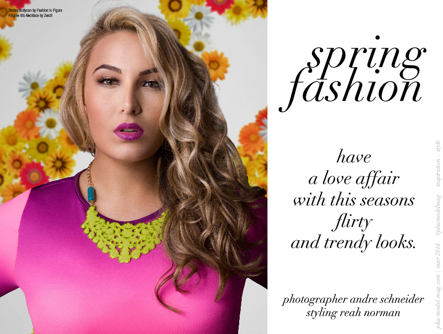 PLUS Model Magazine Spring Fashion Issue