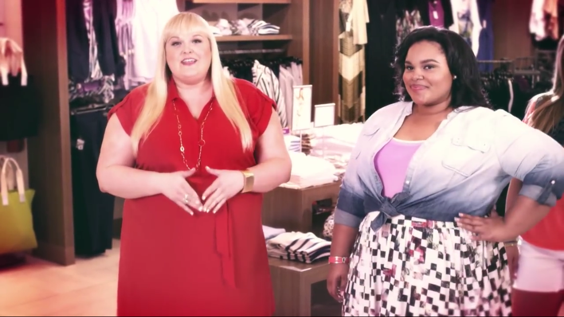 Reah Norman hosts Lane Bryant Fashion TV