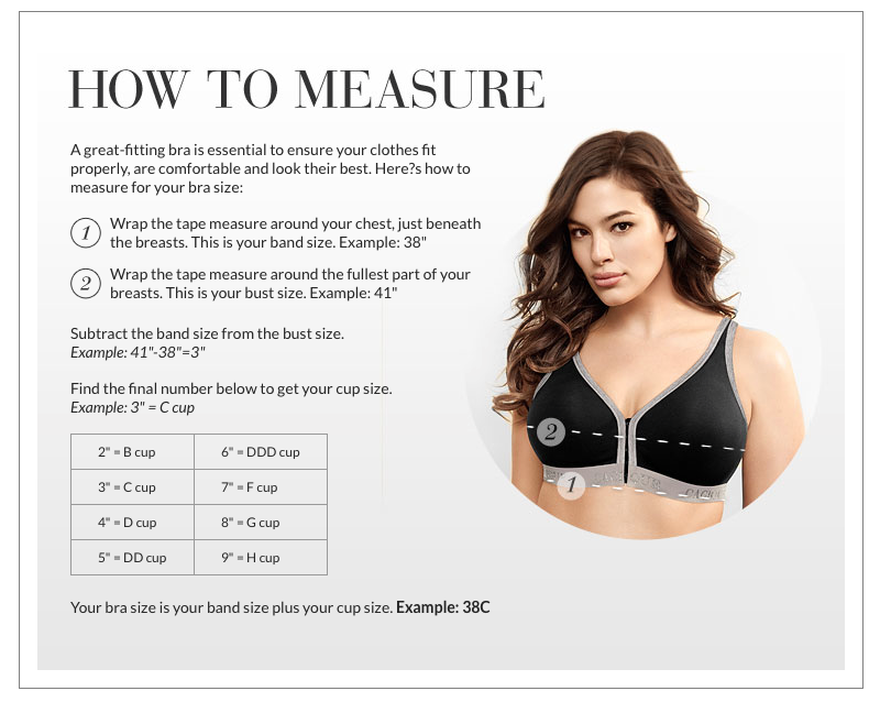 How to measure for a perfect fitting bra