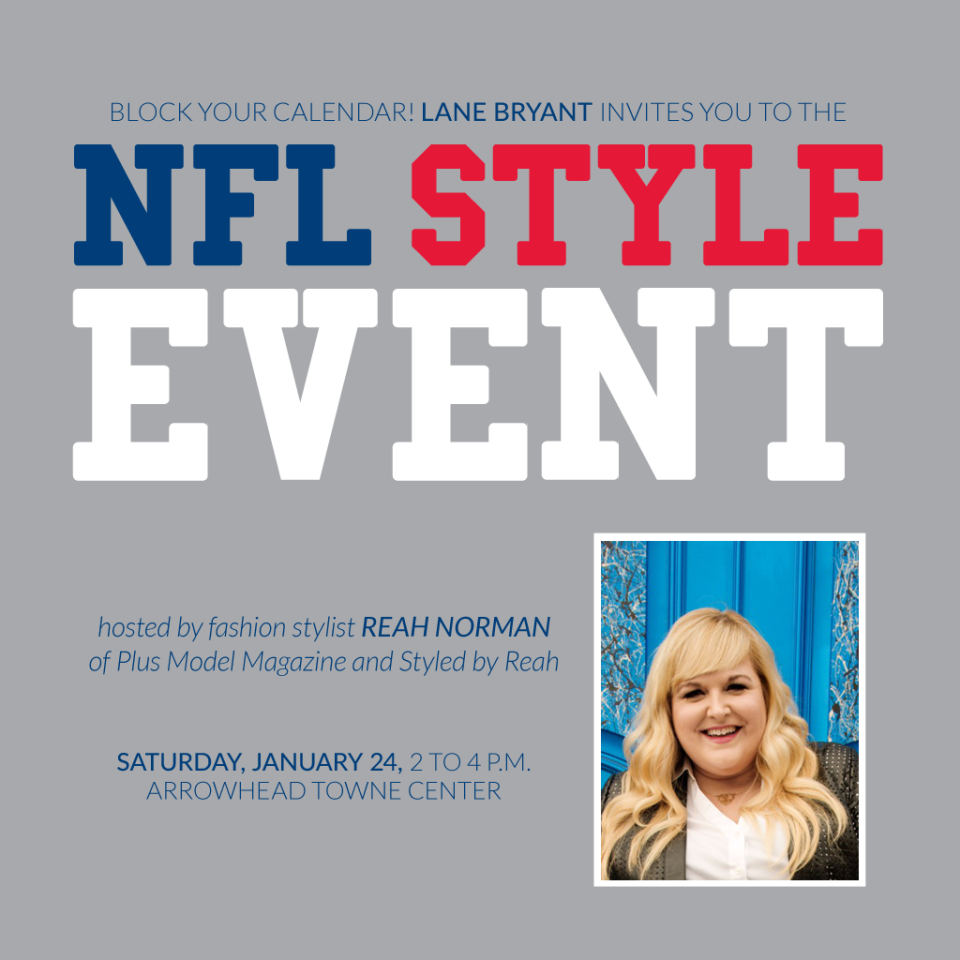 Lane Bryant NFL Style Event with Reah Norman