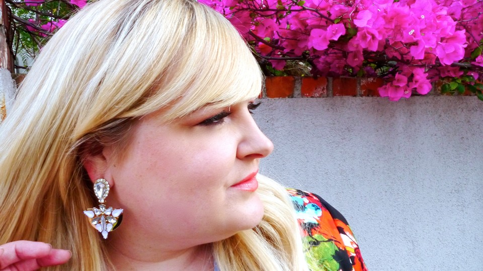 Two Ways to Wear Plus Size Spring Florals with Reah Norman