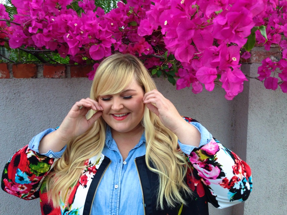 Two Ways to Wear Plus Size Spring Florals with Reah Norman