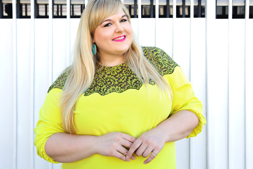 Lela Rose for Lane Bryant Spring 2015 | www.styledbyreah.com