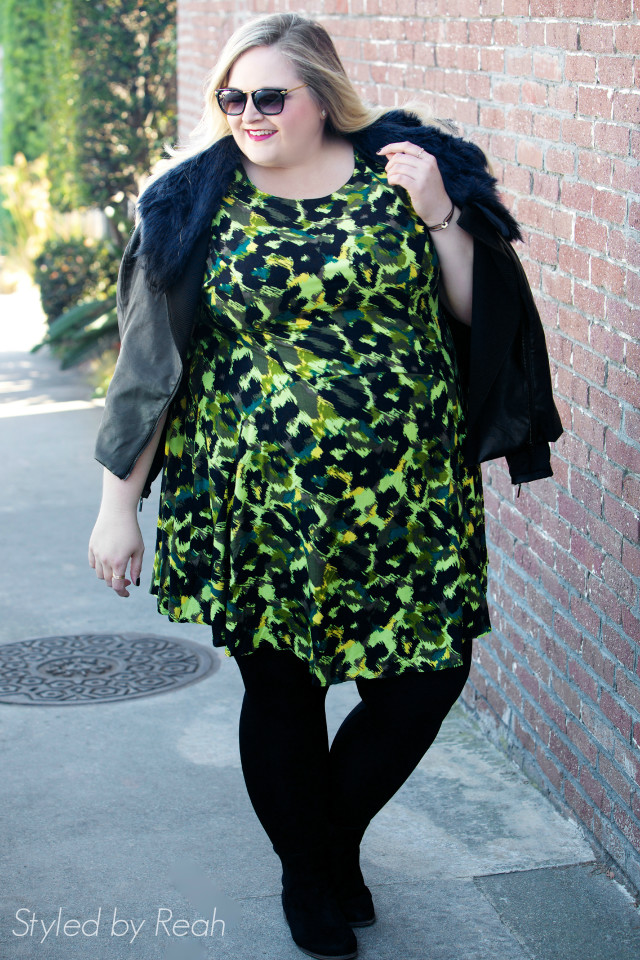 Reah Norman wearing Simply Be USA and BIsou Bisou for JC Penney | www.styledbyreah.com