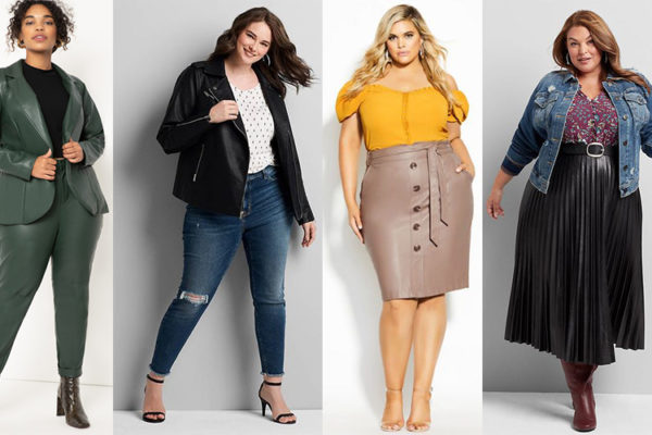 Styled by ReahRainy Day in LA / winter plus size fashion